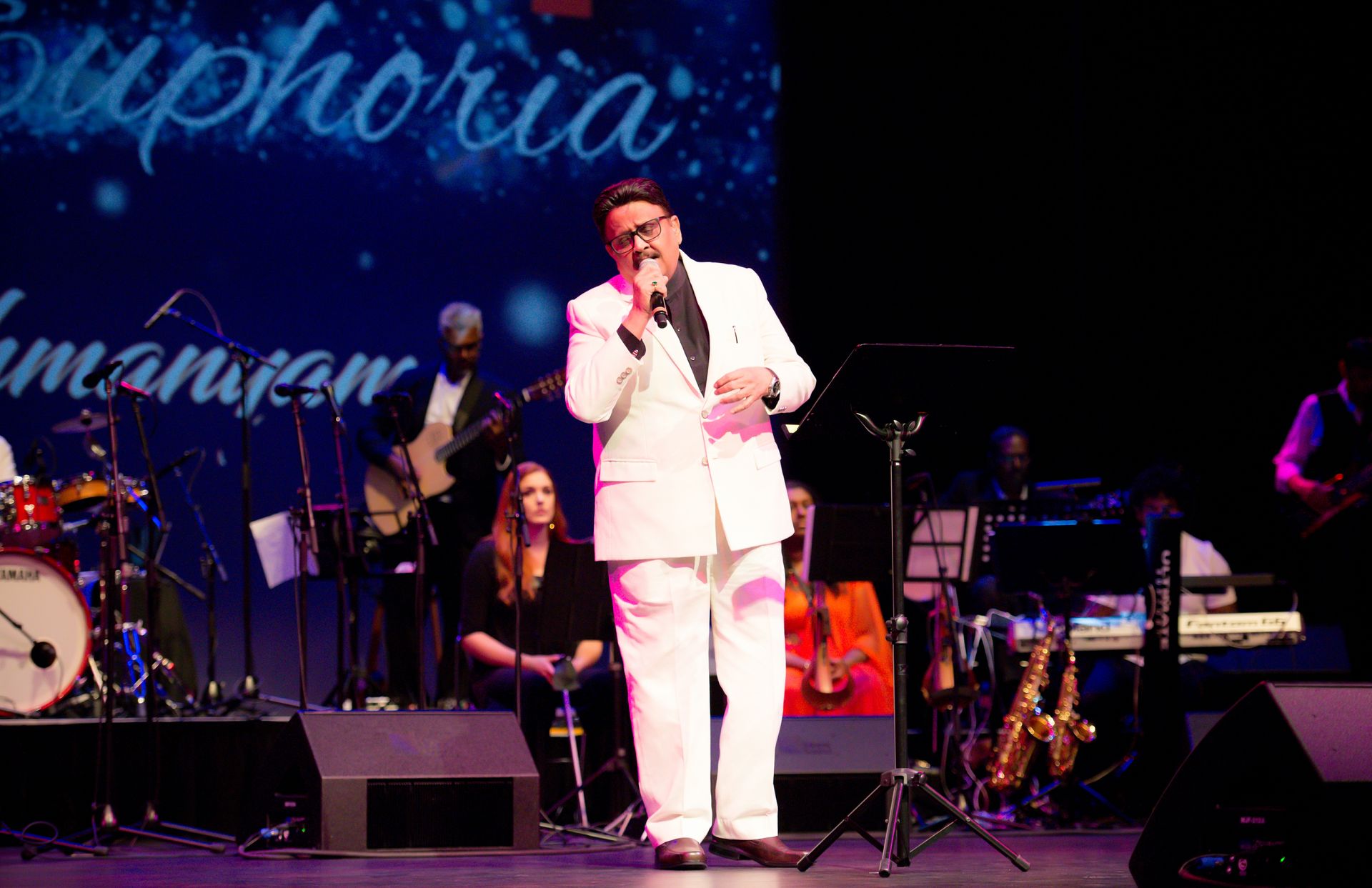 S. P. Balasubrahmanyam singing at CineMusiq Euphoria